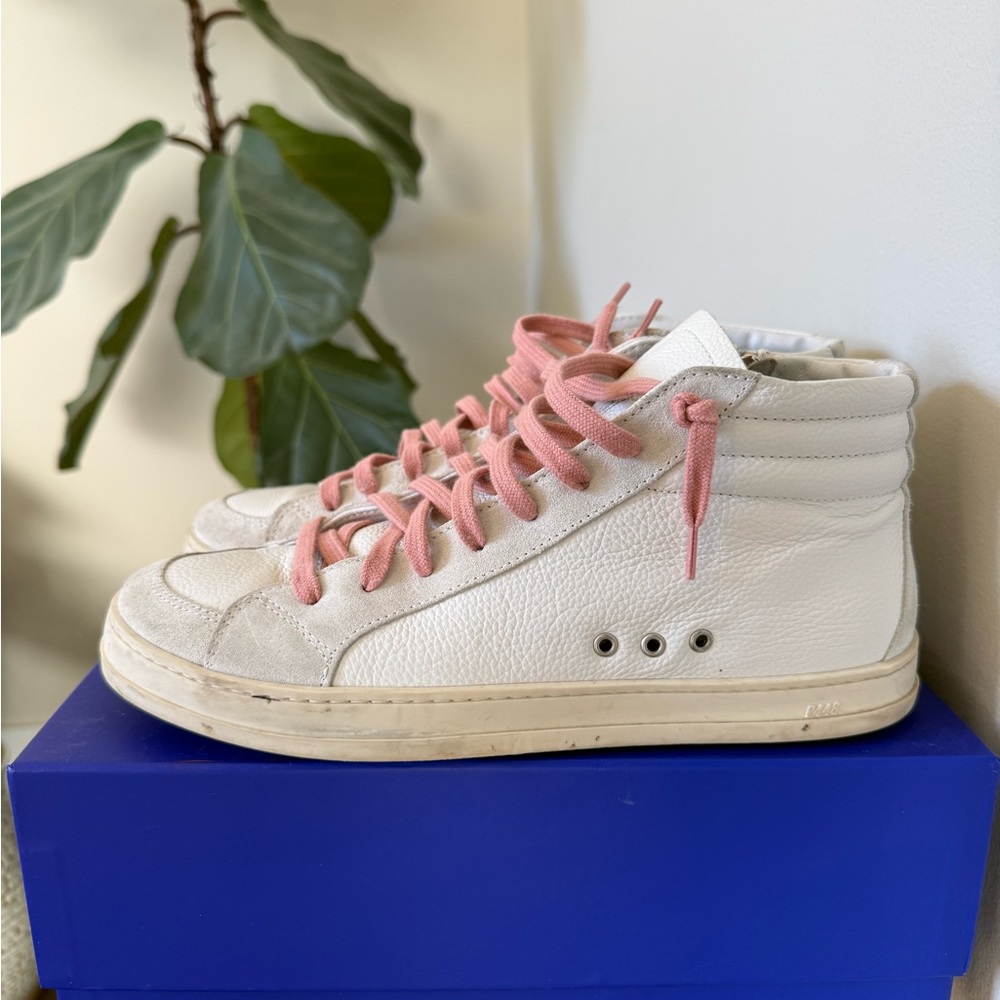 Women's P448 Hightop Sneakers - Picture 8 of 10